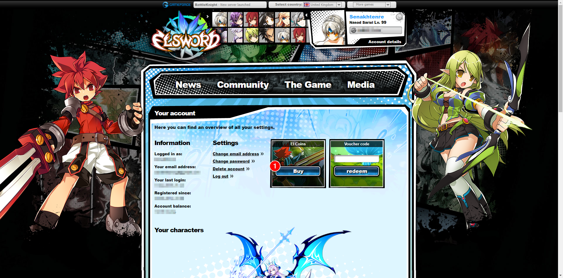 [GUIDE] How to redeem Item/EC codes Guides & Tutorials Elsword Europe